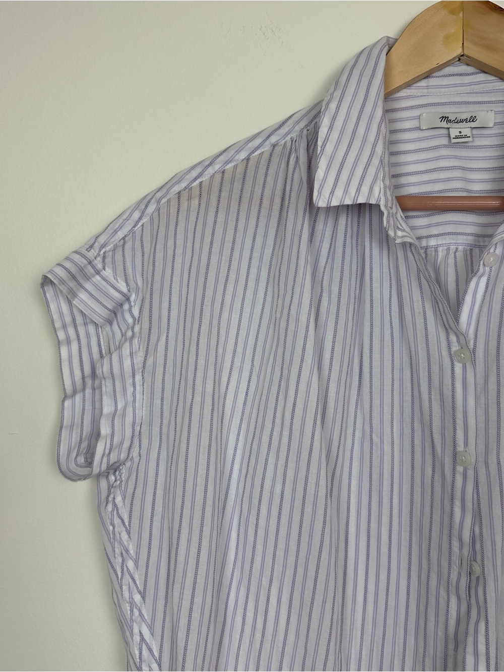 Madewell Central Shirt Sz S - Picture 3 of 8